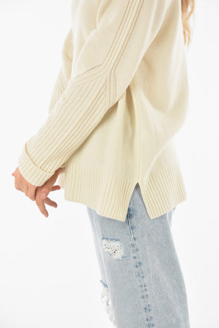 Cashmere Wool KIERA Turtleneck Sweater