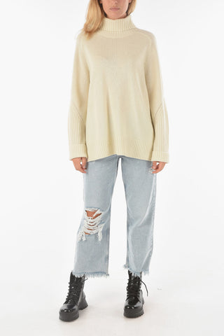 Cashmere Wool KIERA Turtleneck Sweater