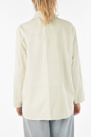 MM6 Suede Saharan Overshirt