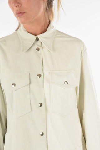 MM6 Suede Saharan Overshirt