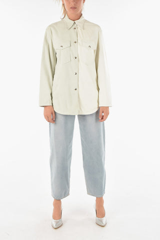 MM6 Suede Saharan Overshirt