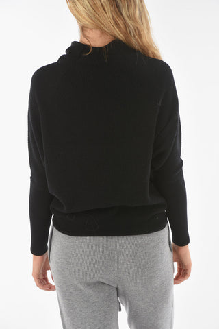 Wool Cashmere RIDLEY Jumper with Batwing Sleeves
