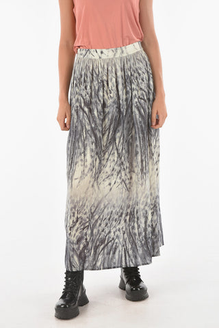 Linen Silk ASTA PEMBURY Longuette Skirt