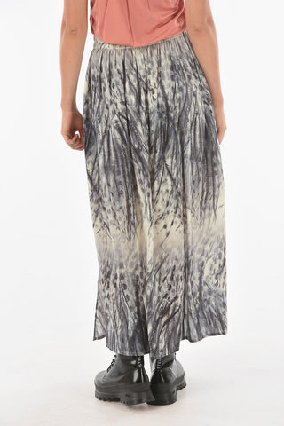 Linen Silk ASTA PEMBURY Longuette Skirt