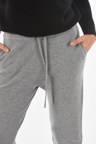 Cuffed RIDLEY Wool and Cashmere Joggers