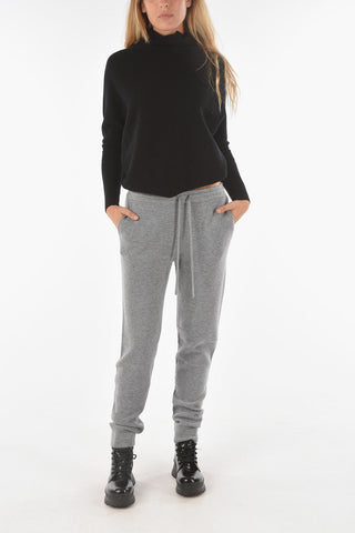 Cuffed RIDLEY Wool and Cashmere Joggers