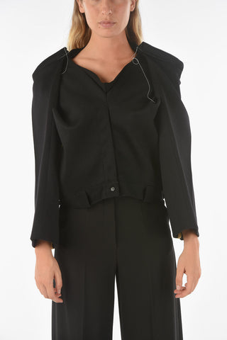 Contrasting Band FLIPPED PANTS Top