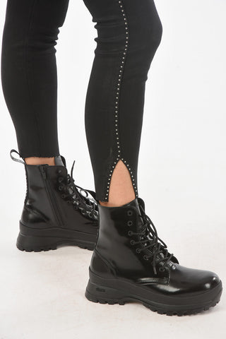 Studded Profile MILLER Straight Fit Denims
