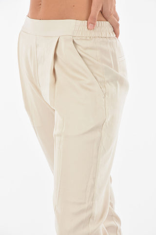 Single-pleated ALVA High-waisted Pants