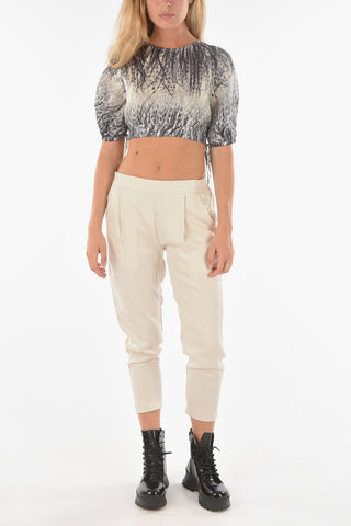 Single-pleated ALVA High-waisted Pants