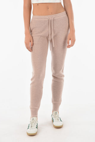 Cuffed RIDLEY Wool and Cashmere Joggers