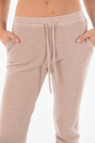 Cuffed RIDLEY Wool and Cashmere Joggers