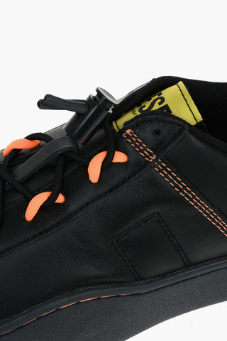 contrasting details leather S-CLEVER SO C sneakers