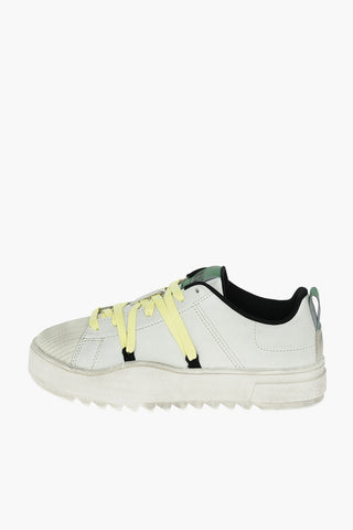 Leather S-SHIKA LACEUP Low Top Sneakers