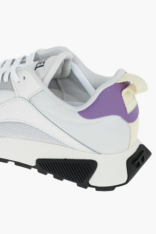 sneakers S-TYCHE LOW CUT  in tessuto con dettagli in suede