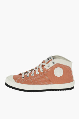 Cotton Two-Tone S-YUK MC High Top Sneakers