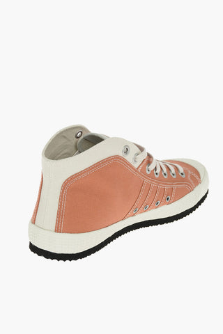 Cotton Two-Tone S-YUK MC High Top Sneakers