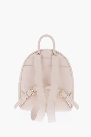 LOVE Zaino in Ecopelle Martellata con Maxi Tasca
