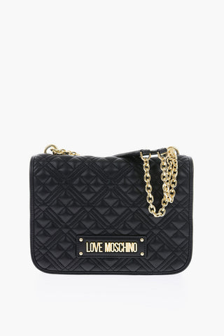 LOVE Borsa a Spalla in Ecopelle Trapuntata