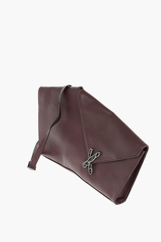 Leather CINCILLA Shoulder Bag with Logo