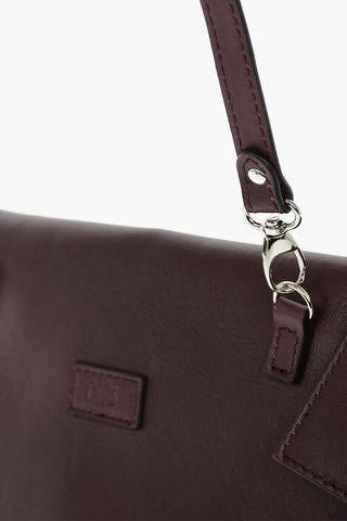 Leather CINCILLA Shoulder Bag with Logo