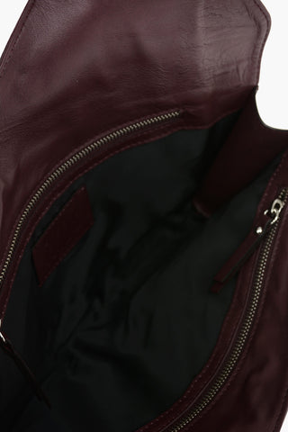 Leather CINCILLA Shoulder Bag with Logo