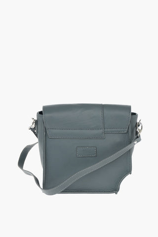 Leather CINCILLA Asymmetrical Shoulder Bag