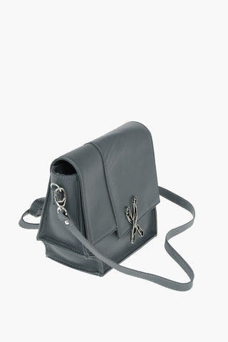 Leather CINCILLA Asymmetrical Shoulder Bag