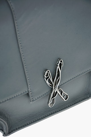 Leather CINCILLA Asymmetrical Shoulder Bag