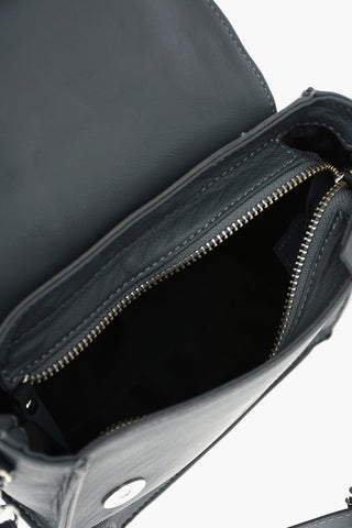 Leather CINCILLA Asymmetrical Shoulder Bag