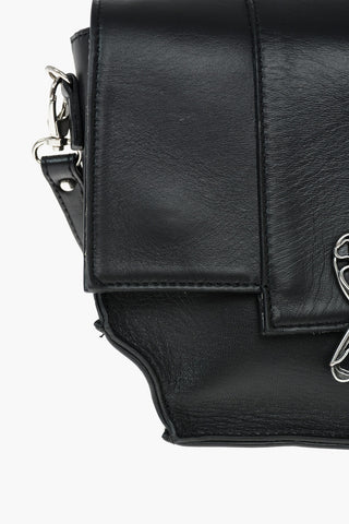 Leather CINCILLA Asymmetrical Shoulder Bag