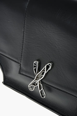 Leather CINCILLA Asymmetrical Shoulder Bag