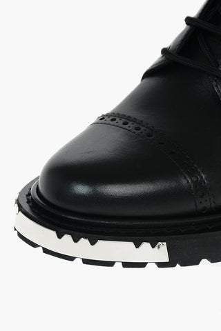 RANGER Leather PROTECTION 30 Ankle Booties with Brogue Details