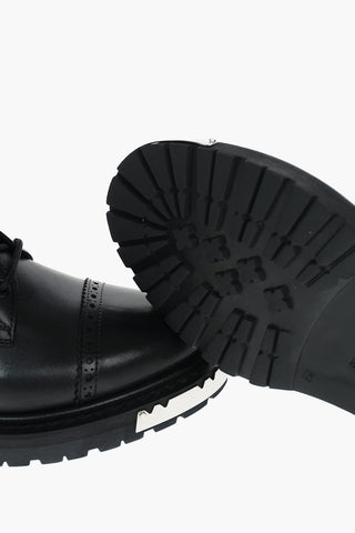 RANGER Leather PROTECTION 30 Ankle Booties with Brogue Details