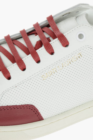 Leather two-tone Low-top Sneakers with Logo
