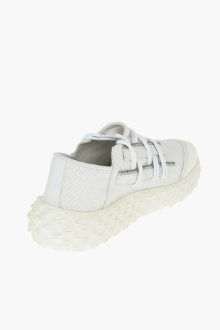 Sneakers CHRISTOFE in Pelle Effetto Squame con Suola Statement