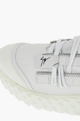 Sneakers CHRISTOFE in Pelle Effetto Squame con Suola Statement
