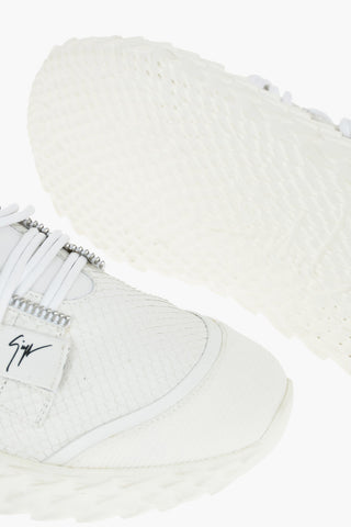 Sneakers CHRISTOFE in Pelle Effetto Squame con Suola Statement