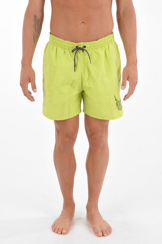 SWIM Costume da Bagno Boxer a 2 Tasche con Stampa Logo