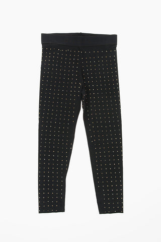 Leggings PASRINC con Strass e Banda Logata in Vita