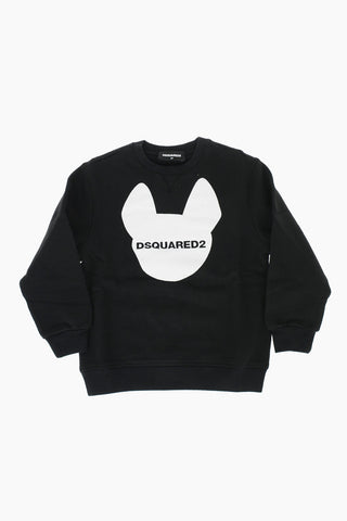 Printed RELAX crew Neck Sweatshirt