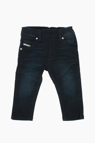 drawstring waist stretch denim KROOLEY-NE-B-N jeans