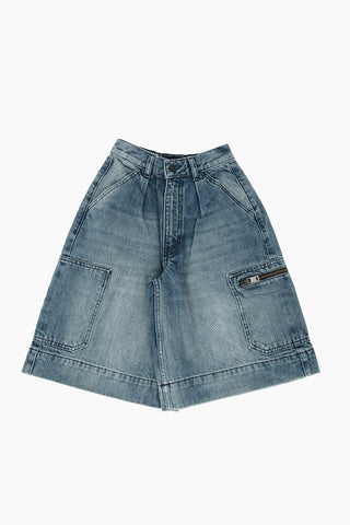 Single Pleated PDESJO Cargo Jeans