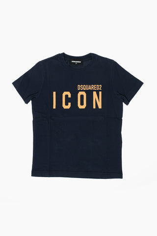 ICON t-shirt girocollo con logo stampato