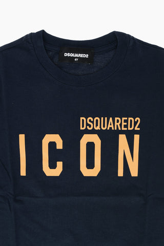 ICON t-shirt girocollo con logo stampato