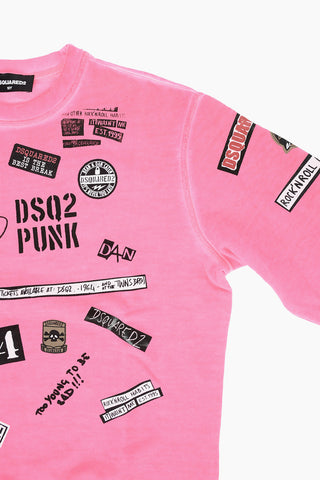 All Over Printed RELAX Crew-neck Sweatshirt