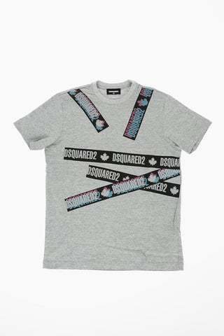 T-Shirt girocollo stampata