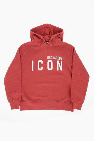 ICON felpa con cappuccio a tinta unita