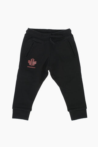 Joggers a 2 tasche con elastico in vita