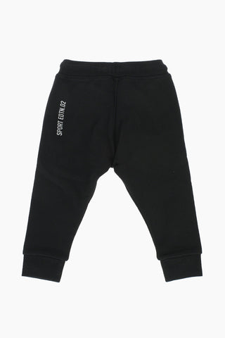 Joggers a 2 tasche con elastico in vita